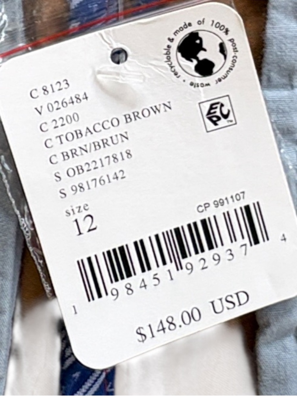 NWT Free People Wide Leg Buckle Back Pants Tobacco Brown Size 12 Retail $148.00 - Picture 15 of 15